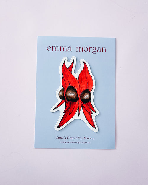 Sturt's Desert Pea Magnet