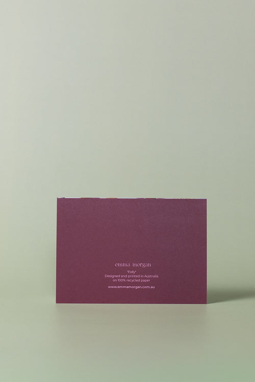 Folly Greeting Card