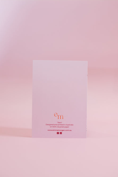 Sara Greeting Card