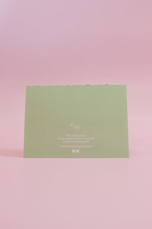 Garden Party Greeting Card