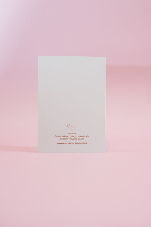 Slumber Greeting Card