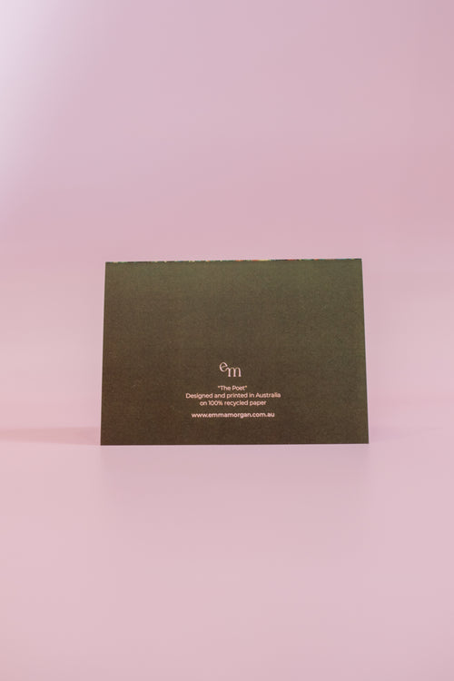 The Poet Greeting Card