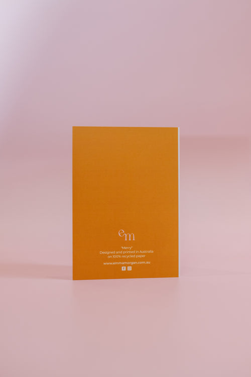 Merry Greeting Card