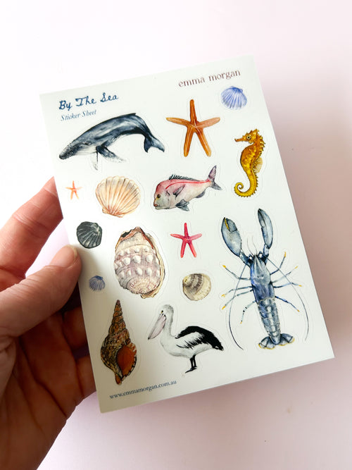 By The Sea Sticker Sheet