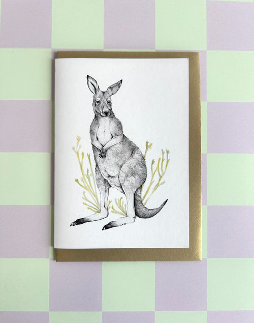 Skippy Greeting Card