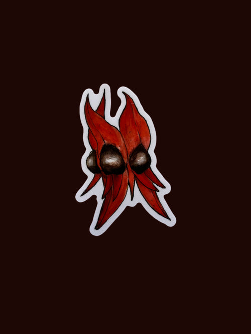 Sturt's Desert Pea Vinyl Sticker