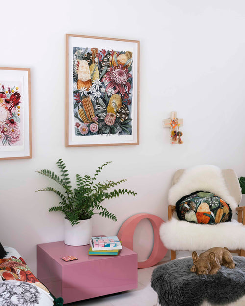 The Midnight Garden Giclée Print