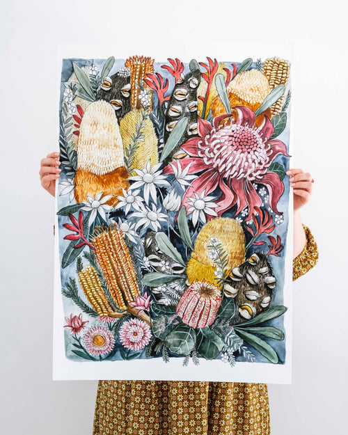 The Midnight Garden Giclée Print