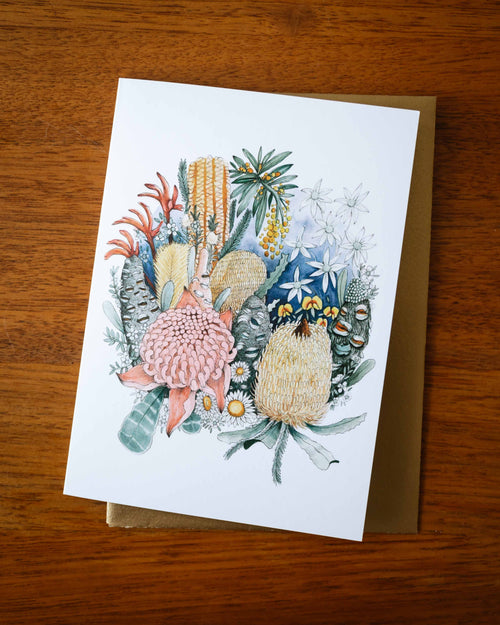 Coast Walk Greeting Card