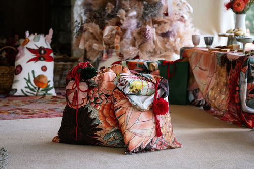Desert Flower Santa Stocking