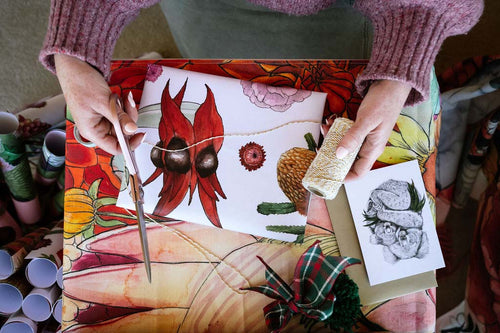 Desert Flower Wrapping Paper