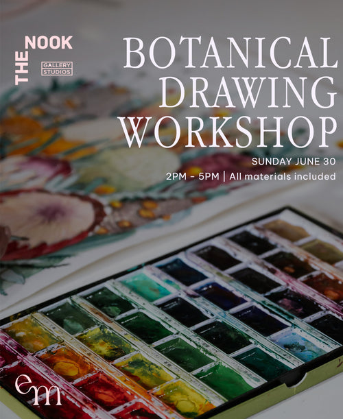 Botanical Drawing Workshop (SUNDAY JUNE 30)