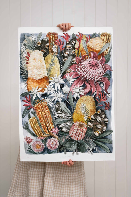 The Midnight Garden Giclée Print