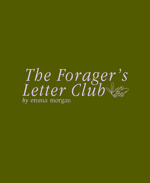 THE FORAGER'S LETTER CLUB