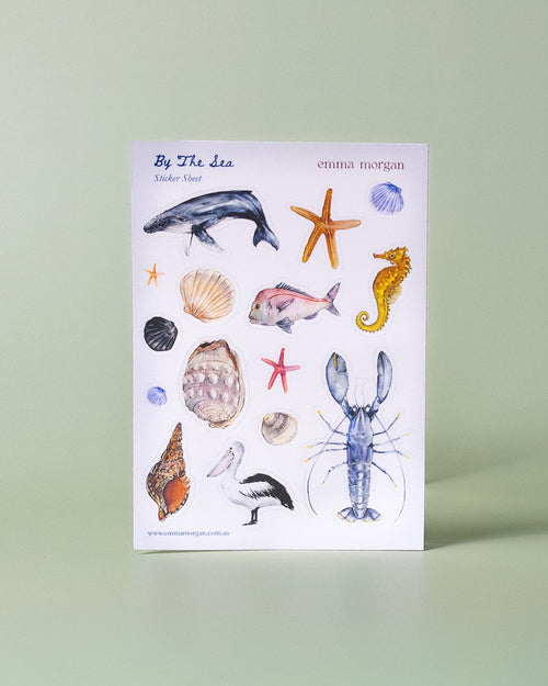 By The Sea Sticker Sheet