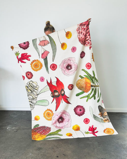 Desert Flower Tablecloth