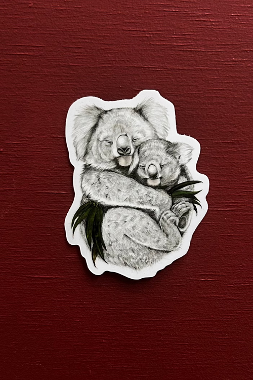 Koala Family Vinyl Sticker