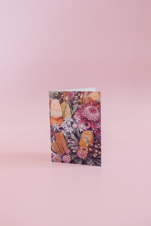Midnight Garden Greeting Card