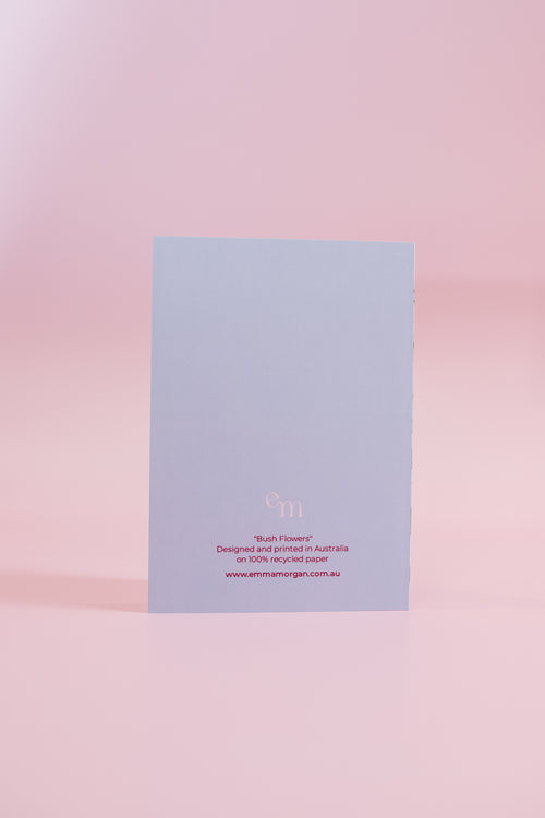 Bush Flowers Greeting Card