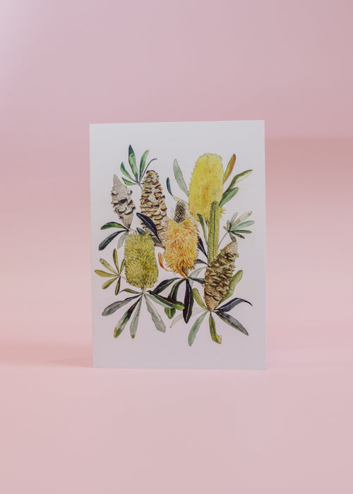 Coast Flower Greeting Card