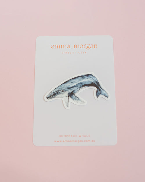 Humpback Whale Vinyl Sticker