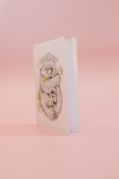 Golden Slumbers Greeting Card