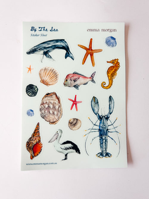 By The Sea Sticker Sheet
