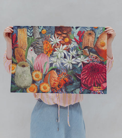 Night Life Tea-Towel
