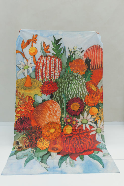 Bush Flowers Tablecloth