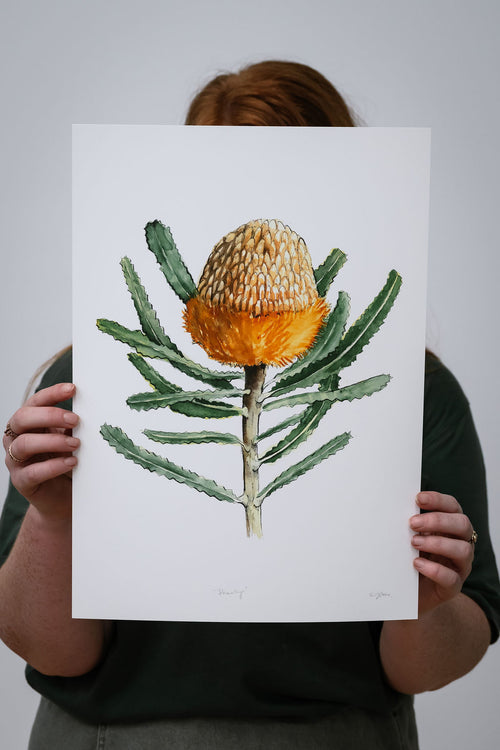 Peachy Giclée Print