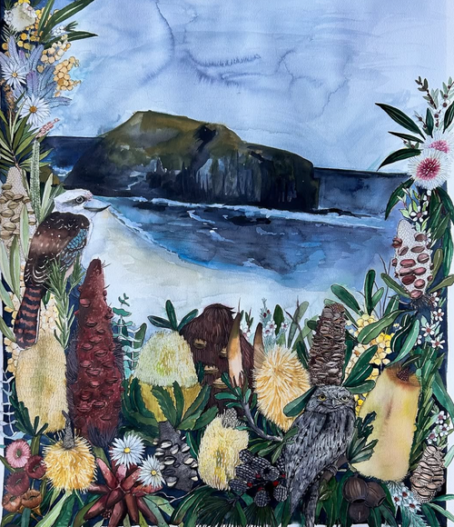 Bushrangers Bay Original Artwork