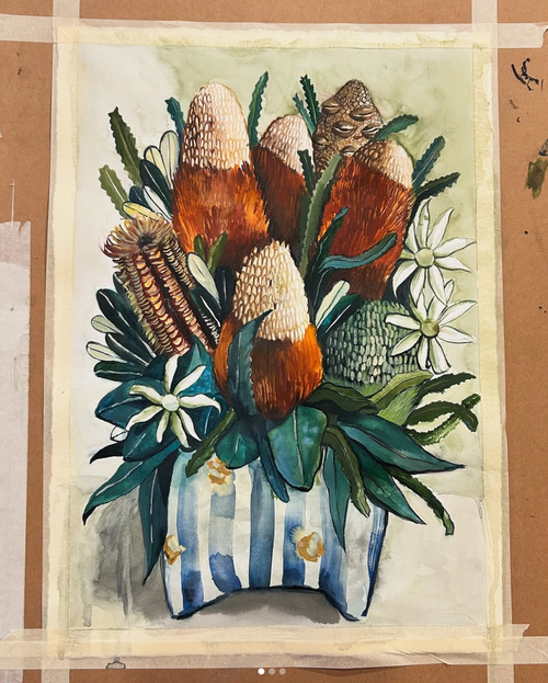 Bridgets' Vase Original Artwork